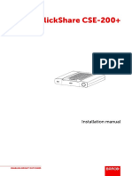 06.2 - Clickshare CSE-200+ - Installation PDF