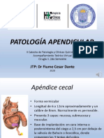 5. Patología apendicular (Dr. César Fiume)