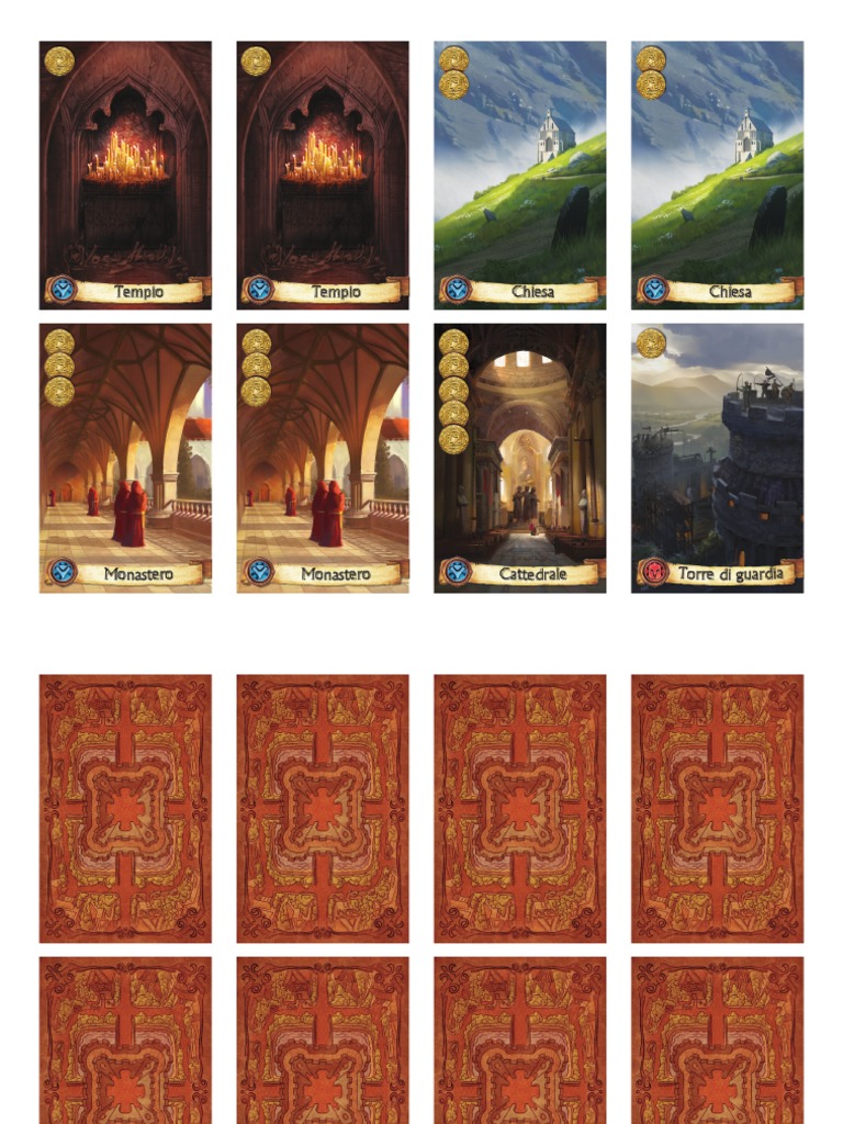 Citadels District Cards | PDF