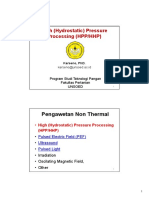 Pengendalian Mikroba Dengan HHP