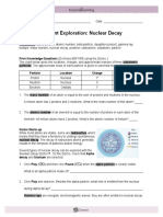 Student Exploration: Nuclear Decay: NCVPS Chemistry Fall 2014