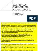 Sibbkk - Kasih Tuhan Mengalahkan Kedegilan Hati Manusia (22-11-20)