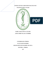 Diseño y Construcción de Un Prototipo para Ensayo de Velocidad Crítica en Ejes PDF