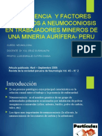 Revisión de Articulo Silicosis en La Empresa Minera Retamas - Perú