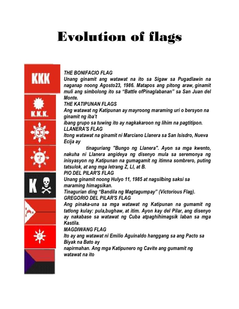 Evolution of Flags | PDF