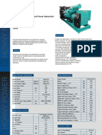 Honny Power Generator Datasheet HGM1250 PDF