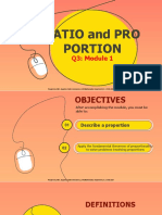 Q3M1 Ratio and Proportion