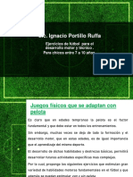 Ejercicios de Fútbol para El Desarrollo Motor y Técnico - 7 A 10 Años.