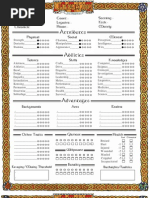 Pathfinder Character Advancement Chart | PDF
