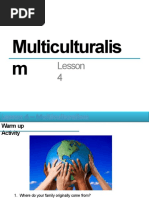 Lesson 4 - MulticulturalismH