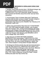 Download MASA SEJAK BERDIRINYA KERAJAAN GOWA DAN KERAJAAN TALLO by Nuril Zamzam SN48999556 doc pdf