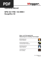 SPG 32-1750 / 32-3500 / Surgeflex 32: Operating Manual