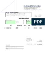 Proforma Invoice: Sealed Air Philippines Inc