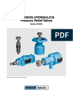Denison Hydraulics Pressure Relief Valves: Series R1E02