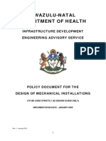Kwazulu-Natal Department of Health: Infrastructure Development Engineering Advisory Service