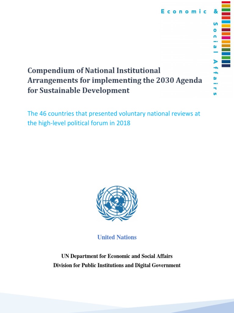 Compendium - VNR 2018 PDF | PDF | Sustainability | Policy