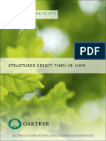 Structured Credit Then Vs Now by Oaktree Capital July2019