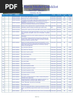 Revit Model Checklist: Model Name: PRF - P2 - FXX - PXX - CNS-CON Checked By: Ric Chan