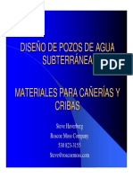 Tema 5 DISEÑO DE POZOS DE AGUAS SUBTERRANEAS PDF