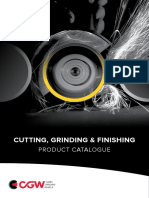 Cutting, Grinding & Finishing: Product Catalogue