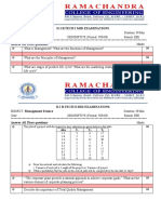 MS Internal Exam Question Paper