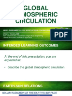 Global Atmospheric Circulation: Aen 1 (Fundamentals of Agricultural Engineering)