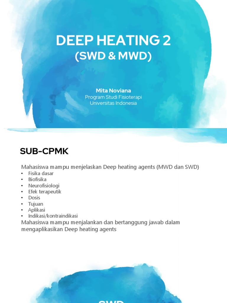 P7 Deep Heating 2 SWDMWD | PDF | Radio Wave | Electromagnetic Induction