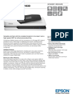 WorkForce DS 1630 Datasheet PDF
