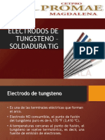 7ma. Clase - Electrodos de Tungsteno de Soldadura Tig. PDF