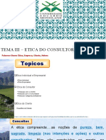 TEMA III-ETICA DO CONSULTOR