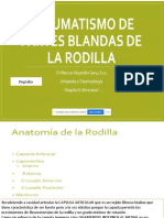 Traumatismo de Partes Blandas de La Rodilla Degraba