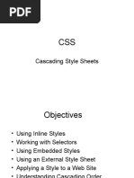 Cascading Style Sheets