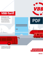 VBB-Tarif Tarifbroschüre Ab 14. Juni 2020 PDF