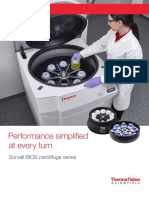 Sorvall BIOS 16 Bioprocessing Centrifuge Brochure