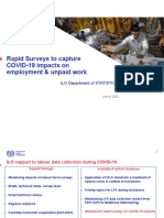 Rapid Surveys To Capture COVID-19 Impacts On Employment & Unpaid Work