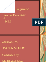 Training Programme For Sewing Floor Staff at D.B.L