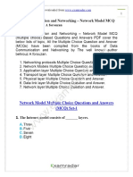 Data Communication And Networking - Network Model MCQs PDF - EXAMRADAR