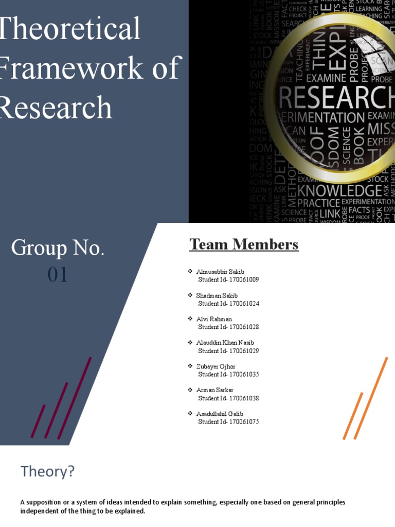 Theoretical Framework in Research Methodology | PDF | Theory | Concept
