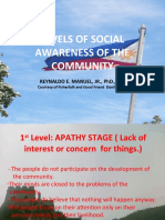 Levels of Social Awareness of The Community