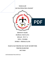 Makalah - Matematika - Dasar - Te17a - Haekal Maulana