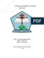 Rangkuman Materi Agama Islam