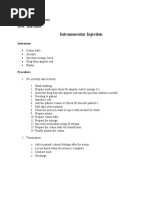 APhA Injection Technique Assessment Form | PDF | Injection (Medicine ...