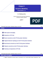 Chaper 6 Dynamic Modeling: Presentation #2