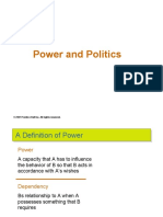 Lecture On Power and Politics