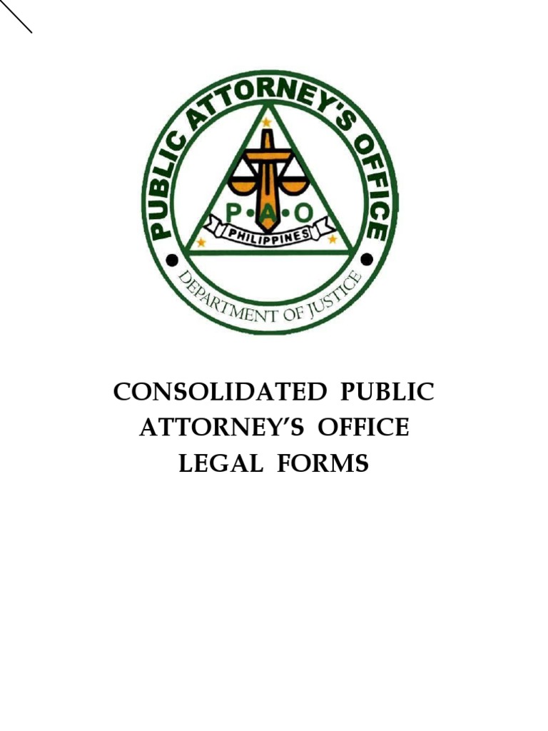 Guide in Writing Legal Forms PDF Affidavit Prosecutor