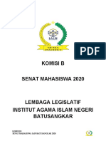 Komisi B-Proker Dan Format Penilaian