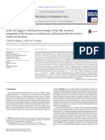 Biochimica Et Biophysica Acta: A. Bañares-Hidalgo, J. Pérez-Gil, P. Estrada