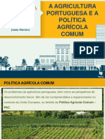 A Agricultura Portuguesa E A Política Agrícola Comum