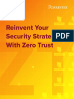 Reinvent Your Security Strategy With Zero Trust: © 2019 Forrester Research, Inc