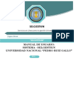 Manual de Usuario - Selgestiun - Unprg